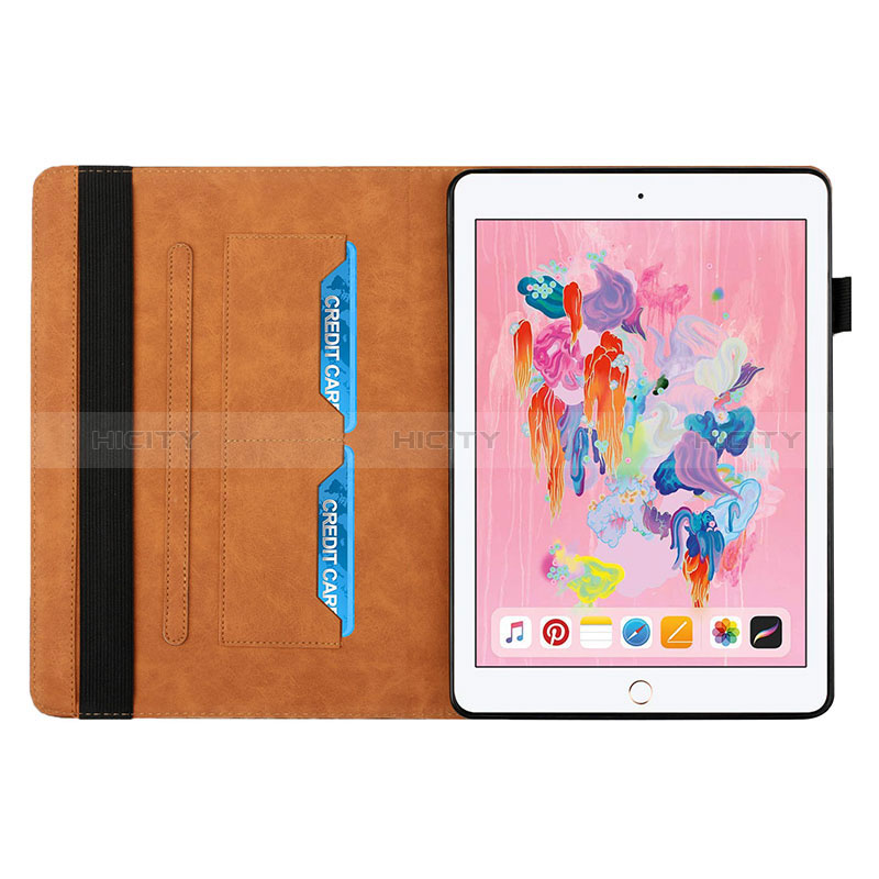 Handytasche Stand Schutzhülle Flip Leder Hülle YX1 für Apple New iPad 9.7 (2018)