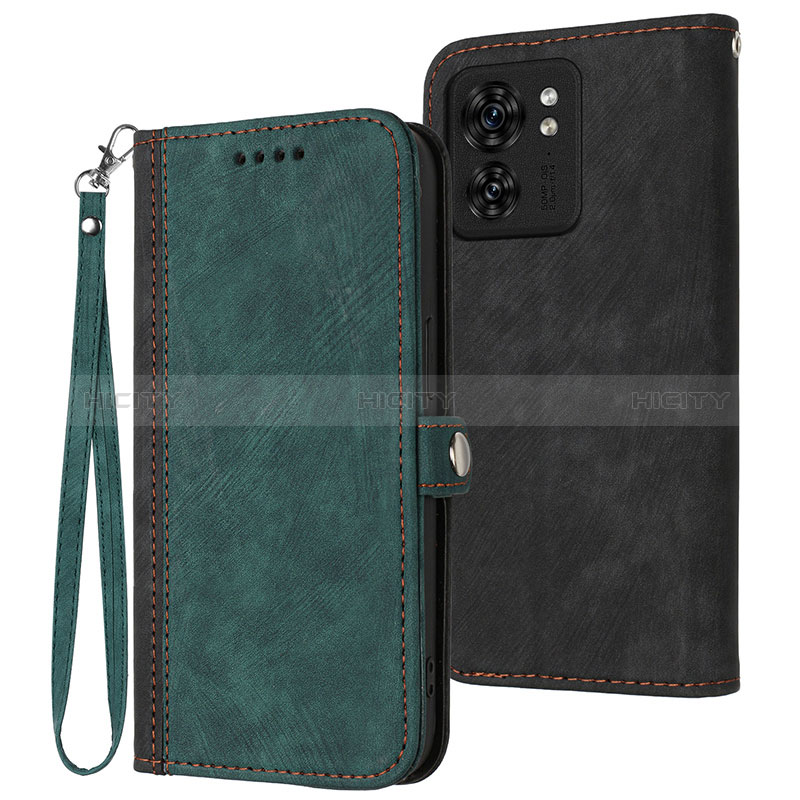 Handytasche Stand Schutzhülle Flip Leder Hülle YX1 für Motorola Moto Edge 40 5G