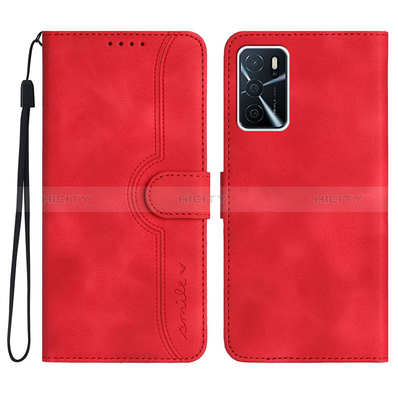 Handytasche Stand Schutzhülle Flip Leder Hülle YX1 für Oppo A16 groß