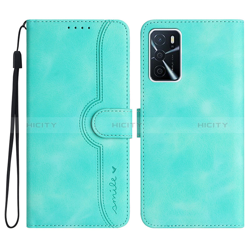 Handytasche Stand Schutzhülle Flip Leder Hülle YX1 für Oppo A16 groß