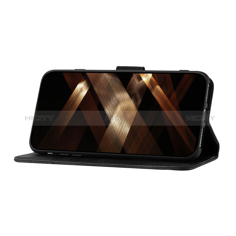 Handytasche Stand Schutzhülle Flip Leder Hülle YX2 für Motorola Moto G53j 5G groß