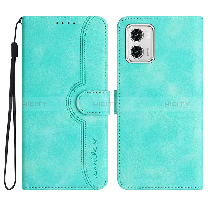 Handytasche Stand Schutzhülle Flip Leder Hülle YX2 für Motorola Moto G73 5G