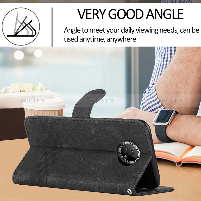 Handytasche Stand Schutzhülle Flip Leder Hülle YX2 für Nokia G20 groß