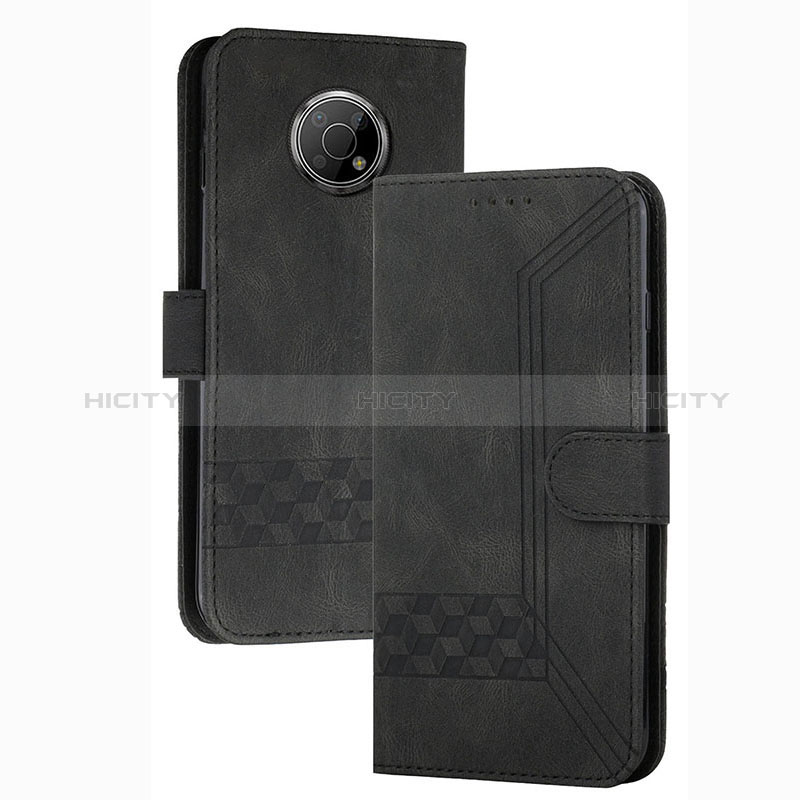 Handytasche Stand Schutzhülle Flip Leder Hülle YX2 für Nokia G300 5G Schwarz Plus