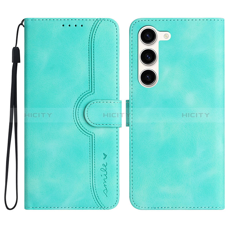 Handytasche Stand Schutzhülle Flip Leder Hülle YX2 für Samsung Galaxy S23 Plus 5G