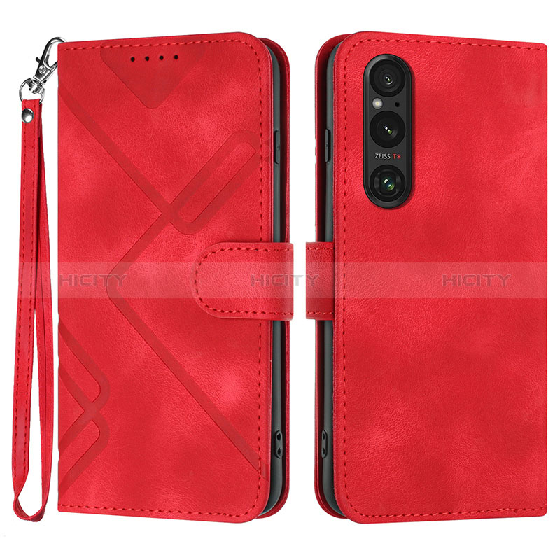 Handytasche Stand Schutzhülle Flip Leder Hülle YX2 für Sony Xperia 1 V