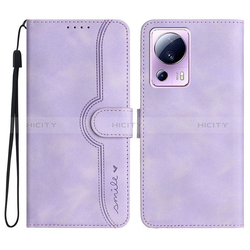 Handytasche Stand Schutzhülle Flip Leder Hülle YX2 für Xiaomi Mi 12 Lite NE 5G Violett Plus