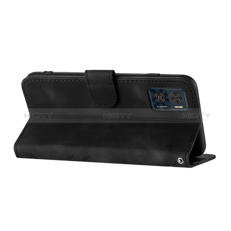 Handytasche Stand Schutzhülle Flip Leder Hülle YX3 für Motorola Moto E22