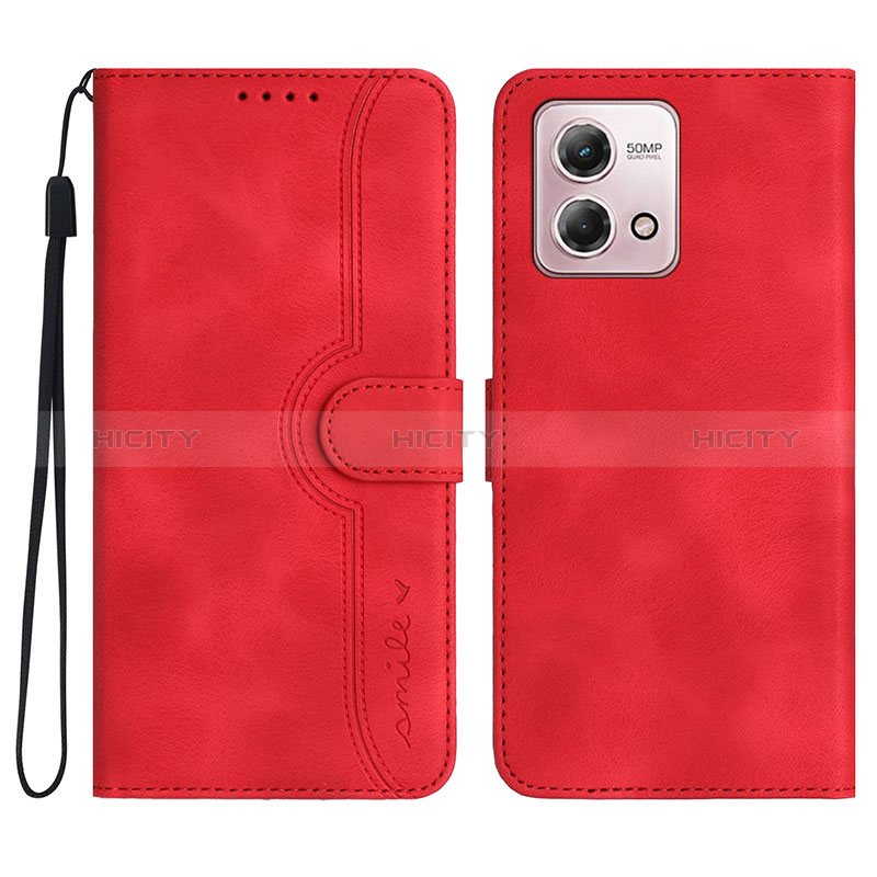 Handytasche Stand Schutzhülle Flip Leder Hülle YX3 für Motorola Moto G Stylus (2023) 4G Rot