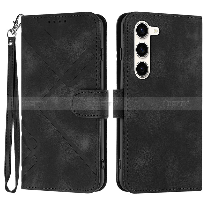 Handytasche Stand Schutzhülle Flip Leder Hülle YX3 für Samsung Galaxy S22 5G