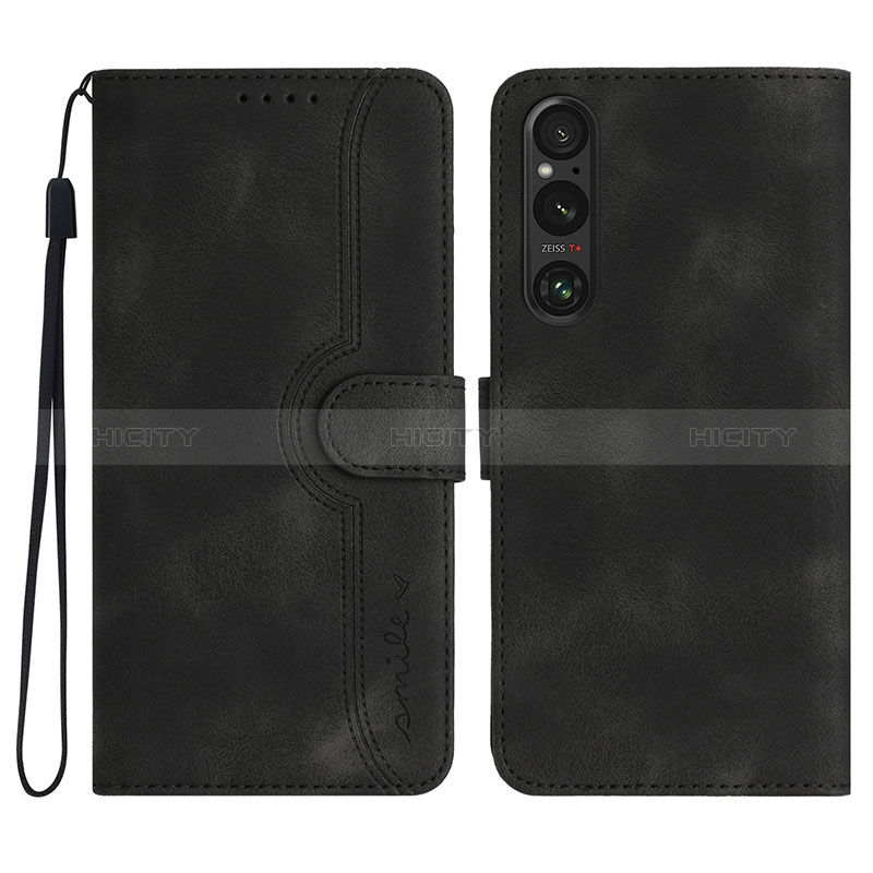 Handytasche Stand Schutzhülle Flip Leder Hülle YX3 für Sony Xperia 1 V