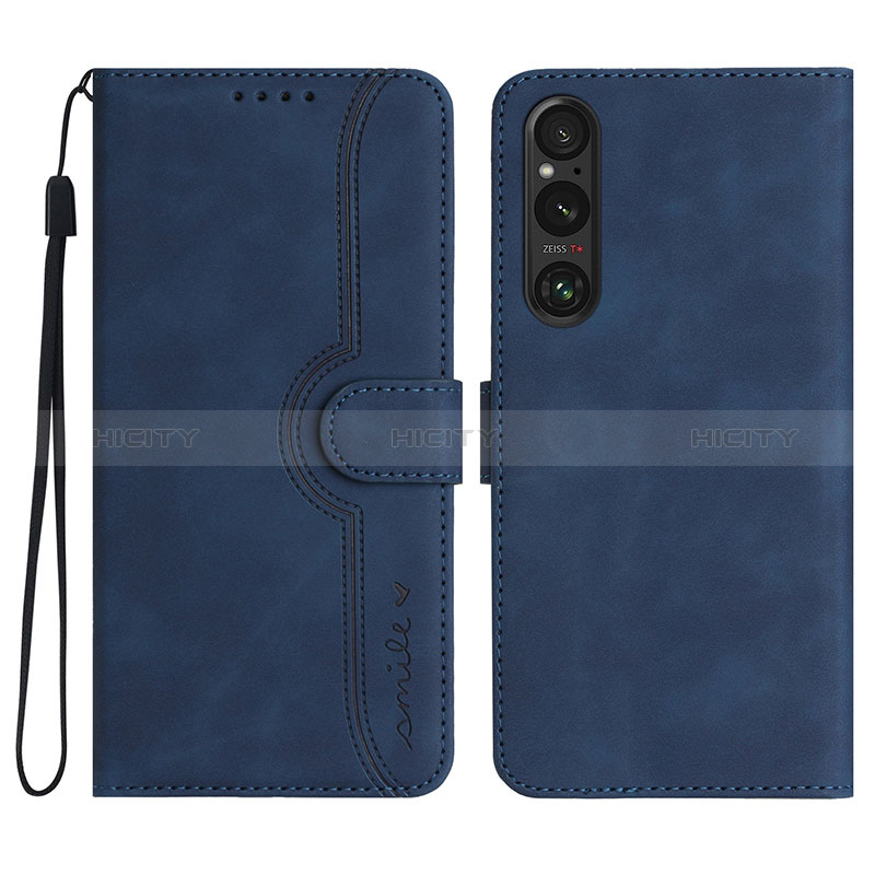 Handytasche Stand Schutzhülle Flip Leder Hülle YX3 für Sony Xperia 1 V