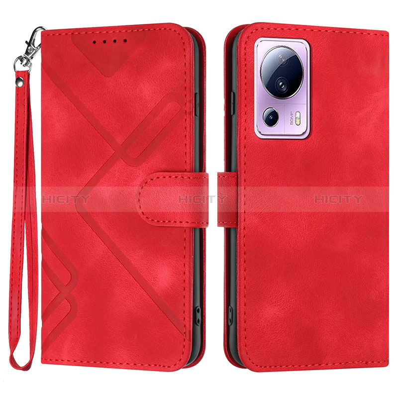 Handytasche Stand Schutzhülle Flip Leder Hülle YX3 für Xiaomi Civi 2 5G Rot