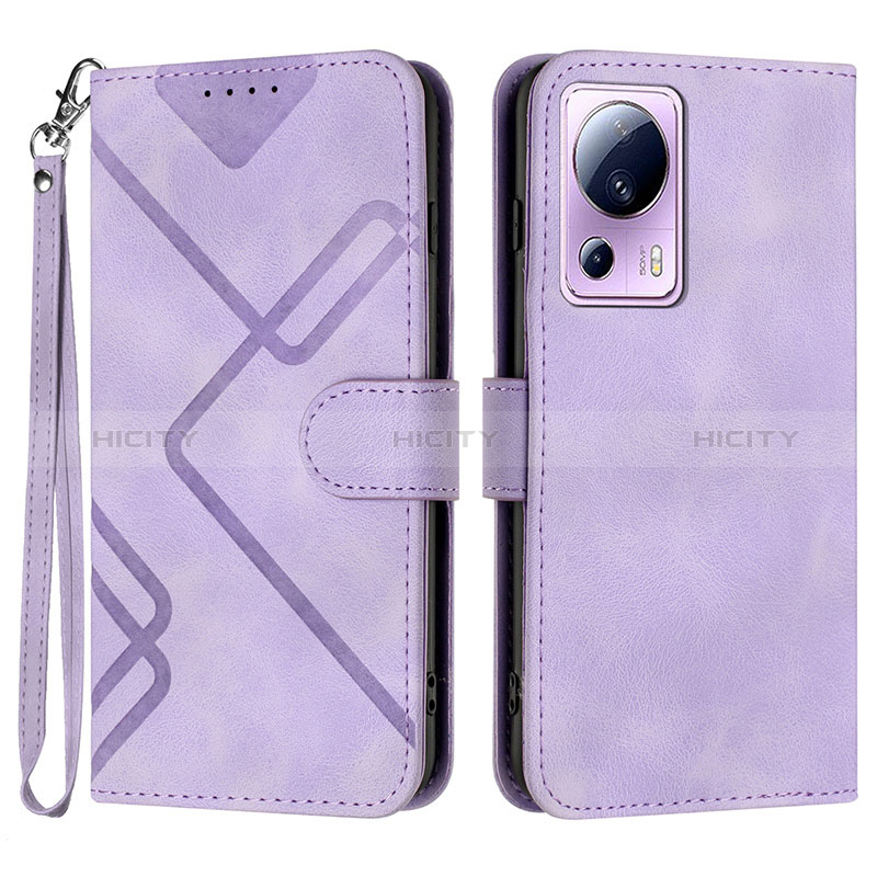 Handytasche Stand Schutzhülle Flip Leder Hülle YX3 für Xiaomi Mi 12 Lite NE 5G Violett