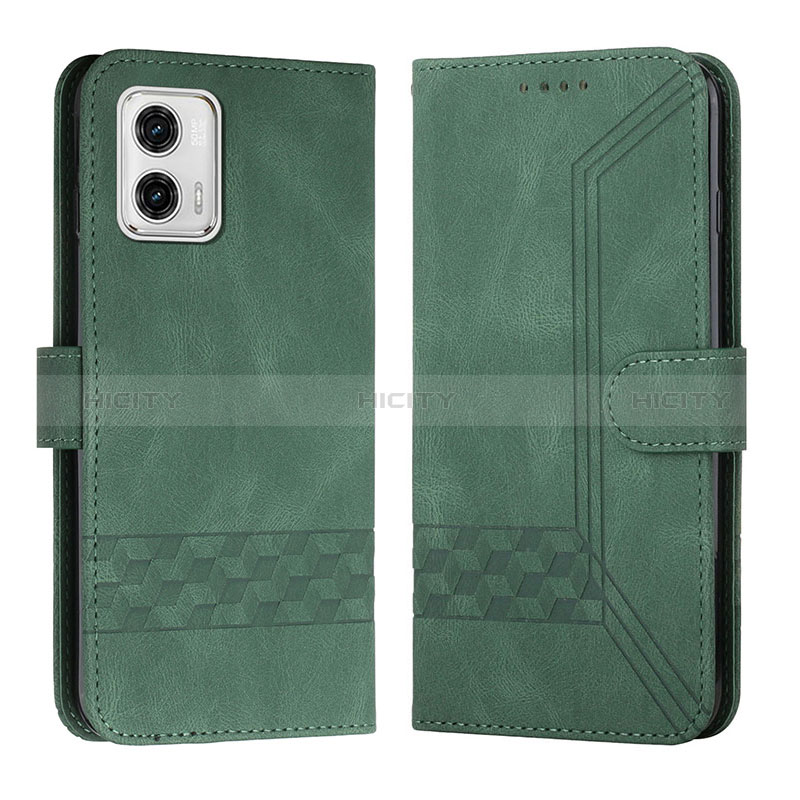 Handytasche Stand Schutzhülle Flip Leder Hülle YX4 für Motorola Moto G73 5G