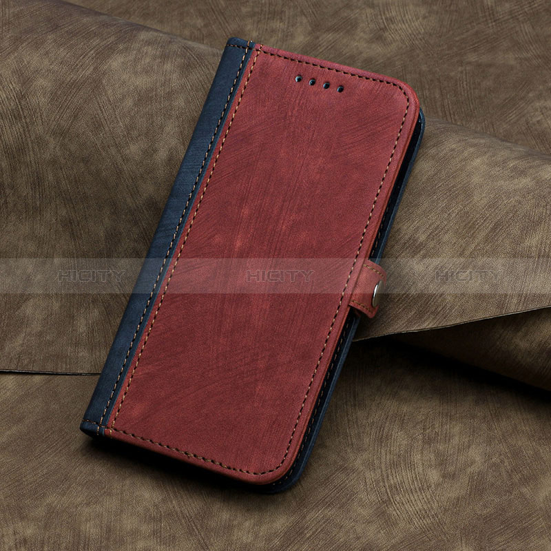 Handytasche Stand Schutzhülle Flip Leder Hülle YX5 für Apple iPhone 13 Pro Max Rot