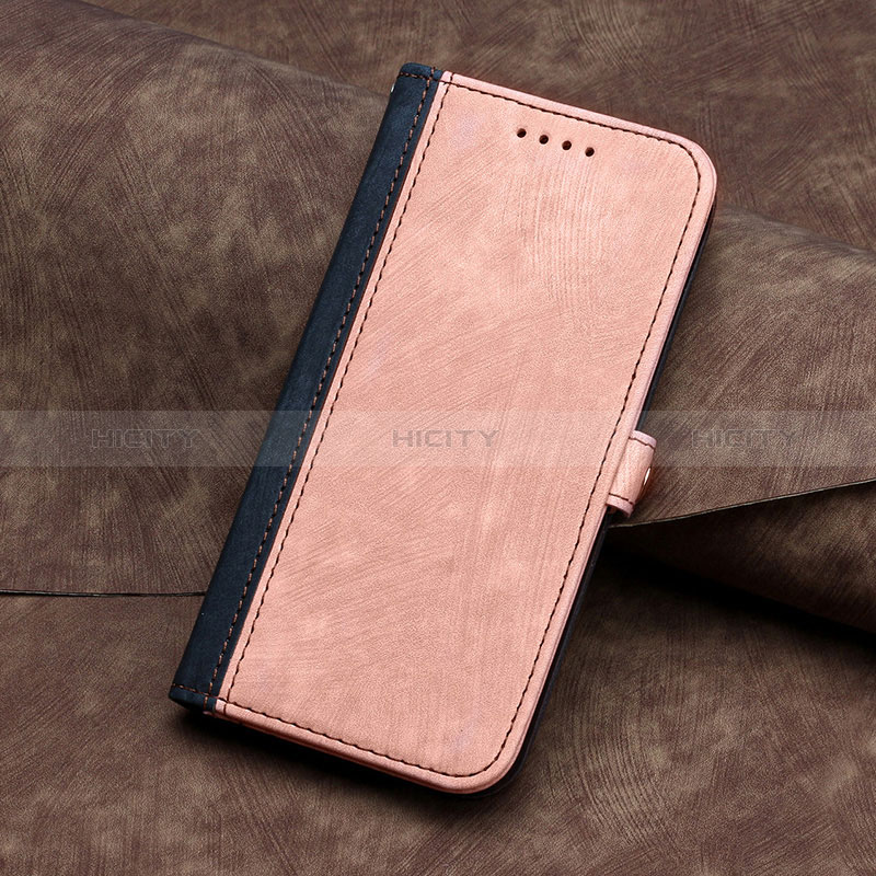 Handytasche Stand Schutzhülle Flip Leder Hülle YX5 für Apple iPhone 14 Pro Rosegold Plus