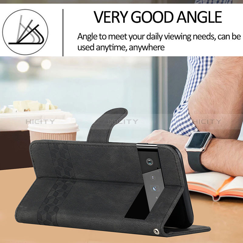 Handytasche Stand Schutzhülle Flip Leder Hülle YX5 für Google Pixel 6 5G