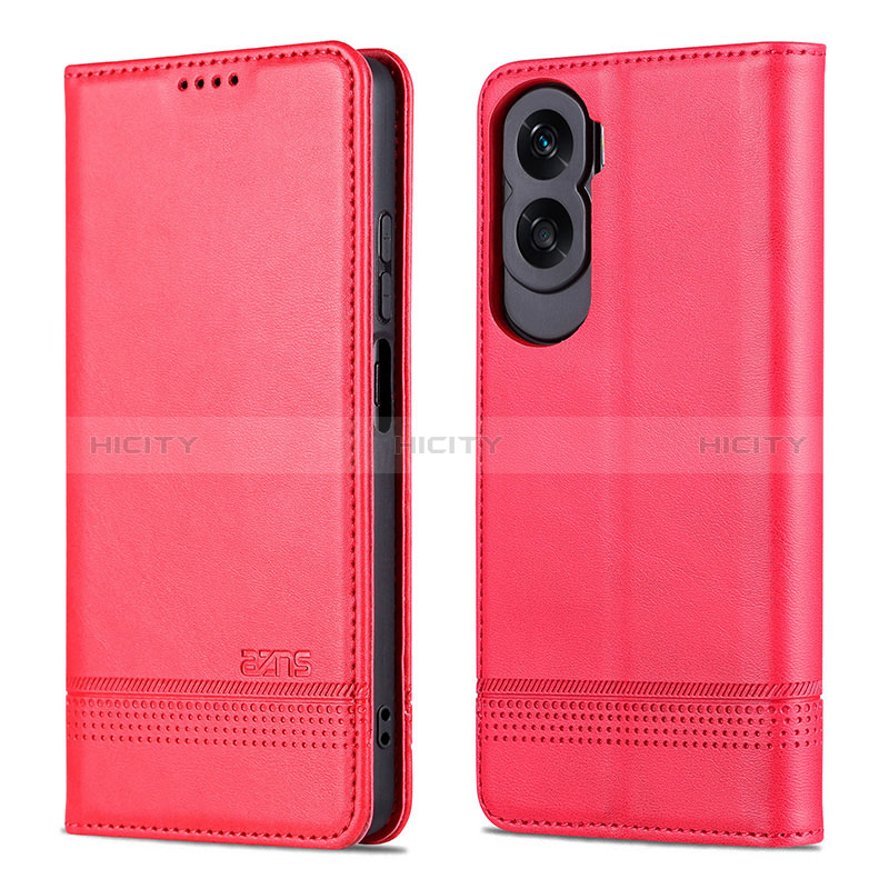 Handytasche Stand Schutzhülle Flip Leder Hülle YZ1 für Huawei Honor 90 Lite 5G Pink Plus