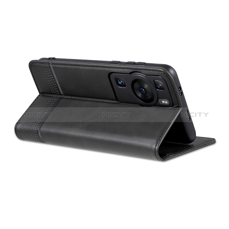 Handytasche Stand Schutzhülle Flip Leder Hülle YZ1 für Huawei P60