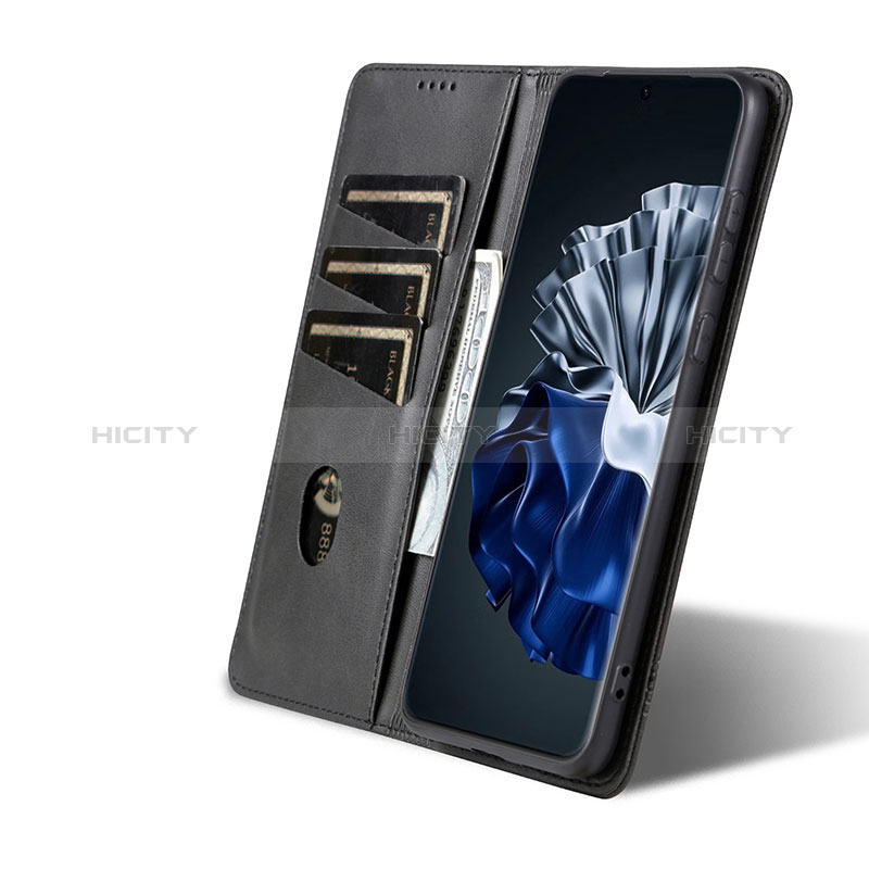 Handytasche Stand Schutzhülle Flip Leder Hülle YZ1 für Huawei P60