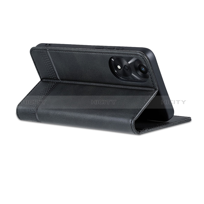 Handytasche Stand Schutzhülle Flip Leder Hülle YZ1 für Oppo A78 4G