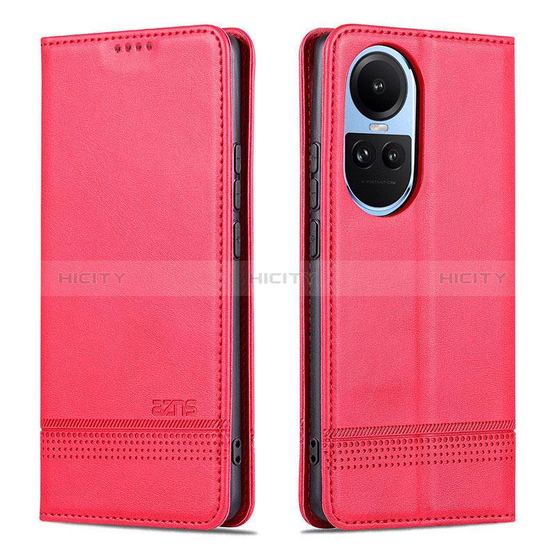 Handytasche Stand Schutzhülle Flip Leder Hülle YZ1 für Oppo Reno10 Pro 5G Pink Plus