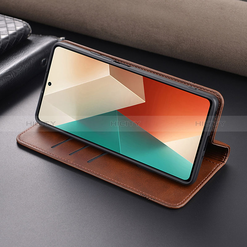 Handytasche Stand Schutzhülle Flip Leder Hülle YZ1 für Xiaomi Redmi Note 13 5G