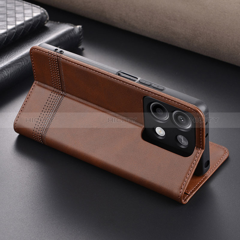 Handytasche Stand Schutzhülle Flip Leder Hülle YZ1 für Xiaomi Redmi Note 13 5G