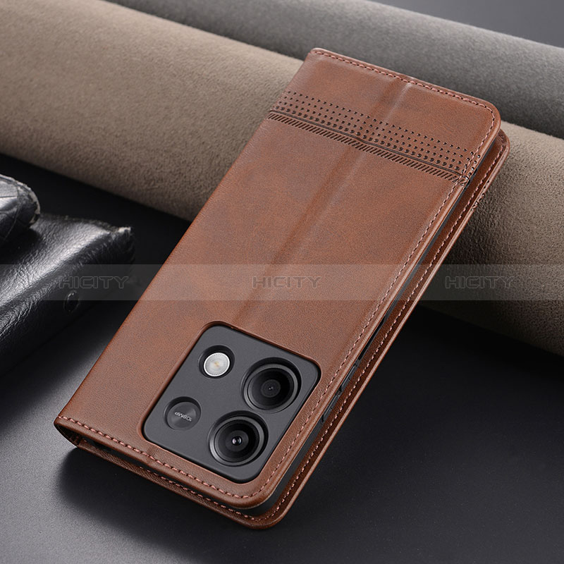 Handytasche Stand Schutzhülle Flip Leder Hülle YZ1 für Xiaomi Redmi Note 13 5G