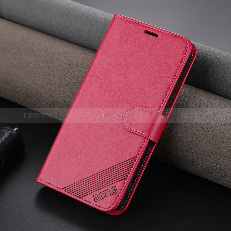 Handytasche Stand Schutzhülle Flip Leder Hülle YZ3 für Apple iPhone 14 Pink Plus