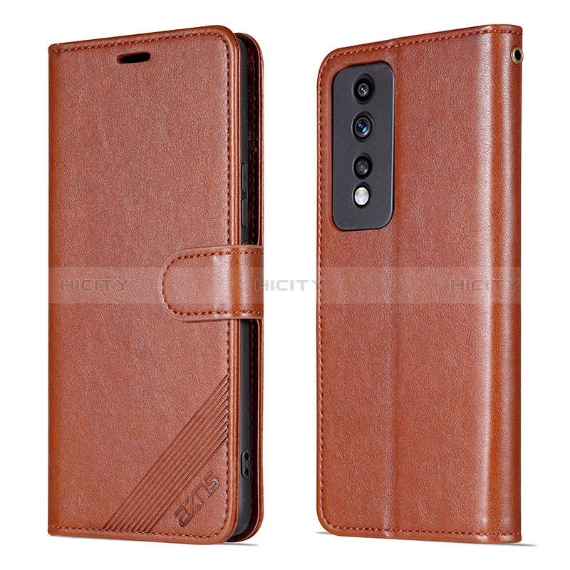 Handytasche Stand Schutzhülle Flip Leder Hülle YZ3 für Huawei Honor 80 GT 5G Braun