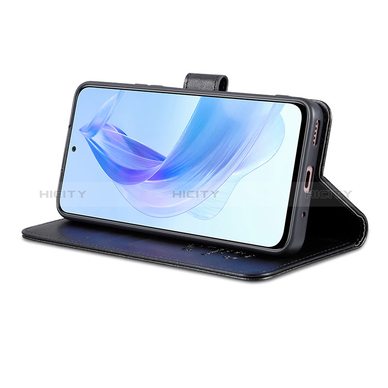 Handytasche Stand Schutzhülle Flip Leder Hülle YZ3 für Huawei Honor 90 Lite 5G groß