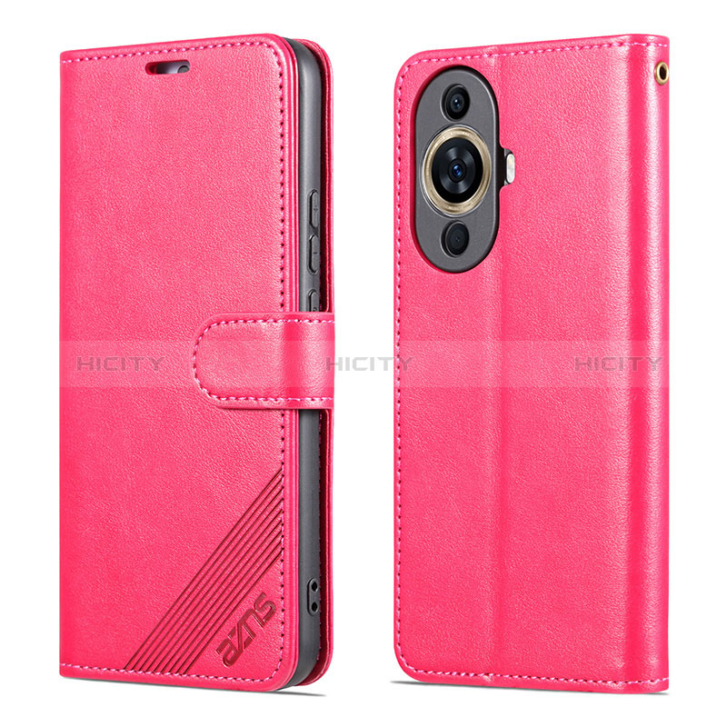 Handytasche Stand Schutzhülle Flip Leder Hülle YZ3 für Huawei Nova 11 Pro Pink Plus