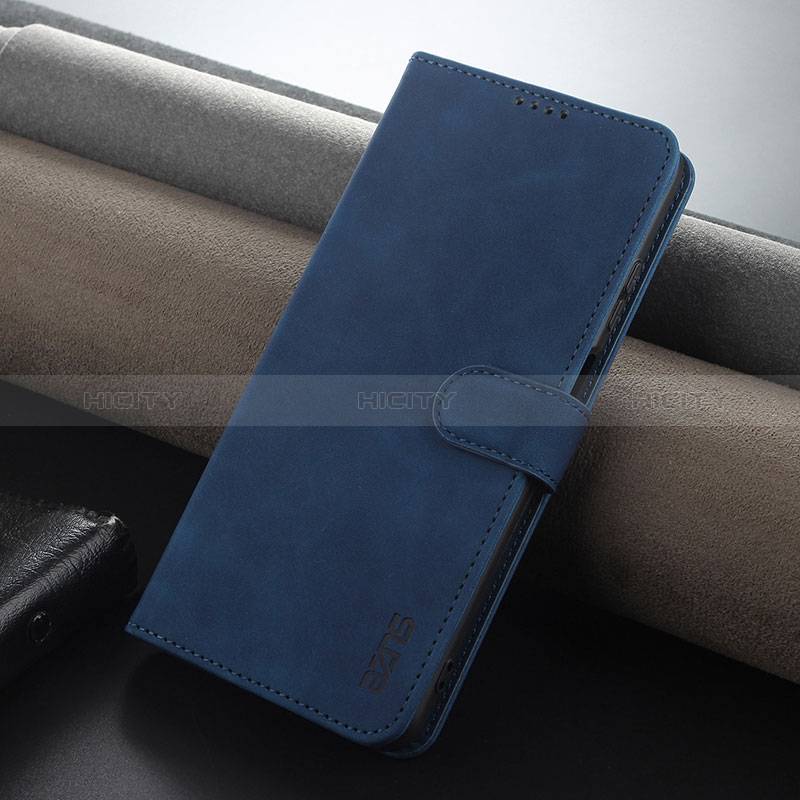 Handytasche Stand Schutzhülle Flip Leder Hülle YZ3 für Huawei Nova Y91 Blau Plus