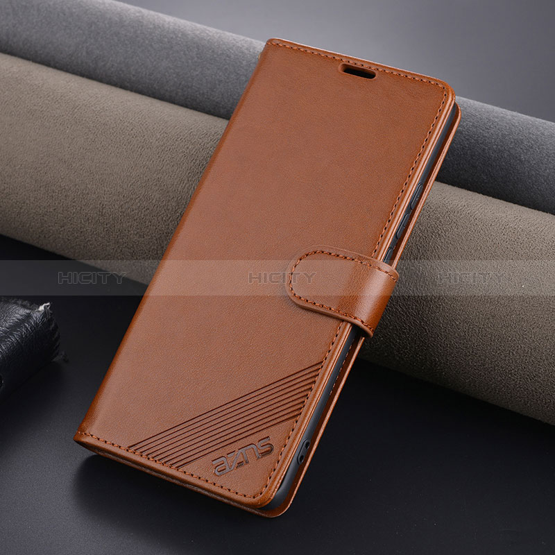 Handytasche Stand Schutzhülle Flip Leder Hülle YZ3 für Oppo A2 Pro 5G Braun