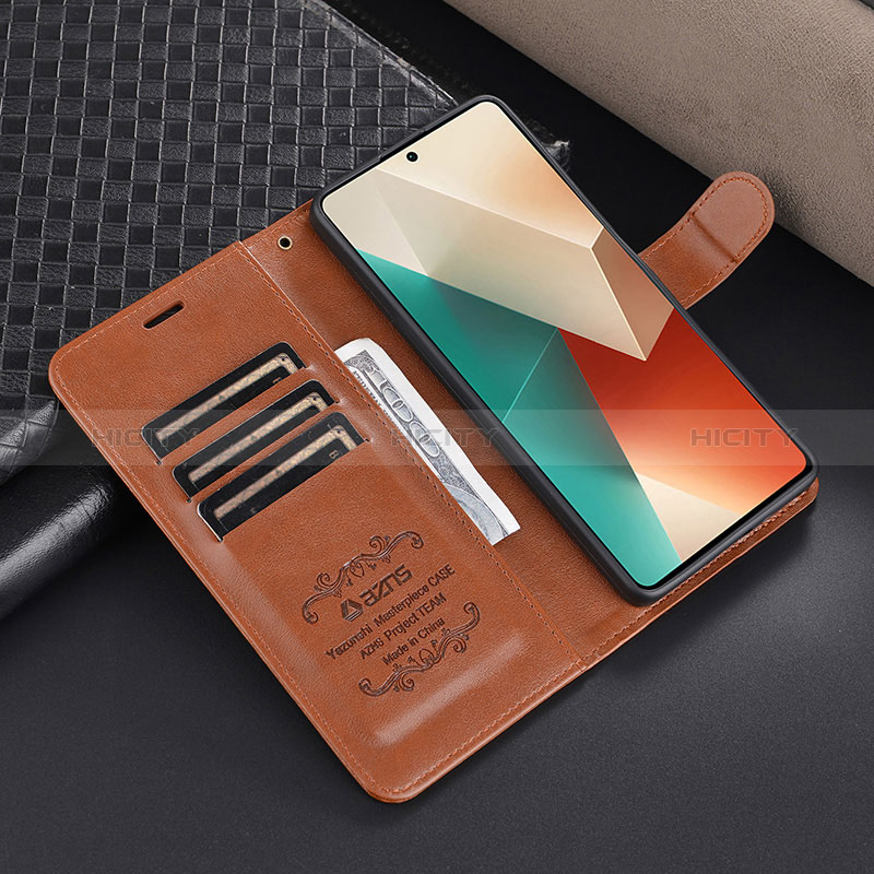 Handytasche Stand Schutzhülle Flip Leder Hülle YZ3 für Xiaomi Redmi Note 13 Pro 5G