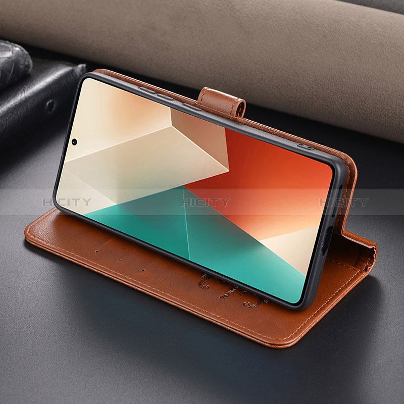 Handytasche Stand Schutzhülle Flip Leder Hülle YZ3 für Xiaomi Redmi Note 13 Pro 5G