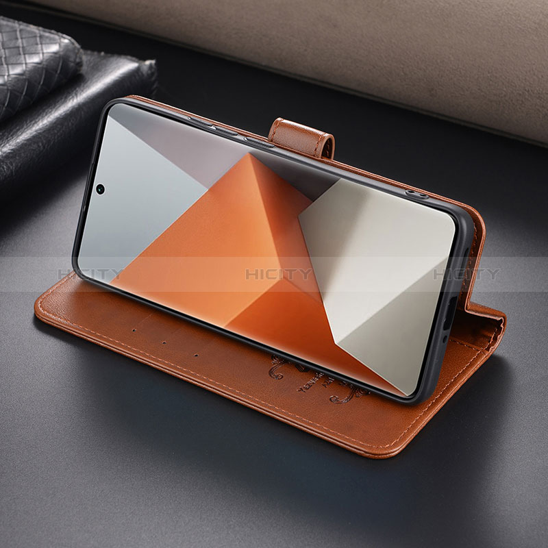 Handytasche Stand Schutzhülle Flip Leder Hülle YZ3 für Xiaomi Redmi Note 13 Pro+ Plus 5G