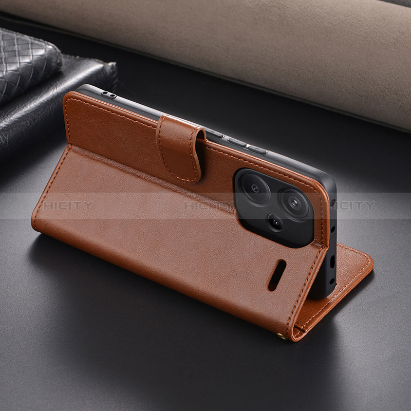 Handytasche Stand Schutzhülle Flip Leder Hülle YZ3 für Xiaomi Redmi Note 13 Pro+ Plus 5G