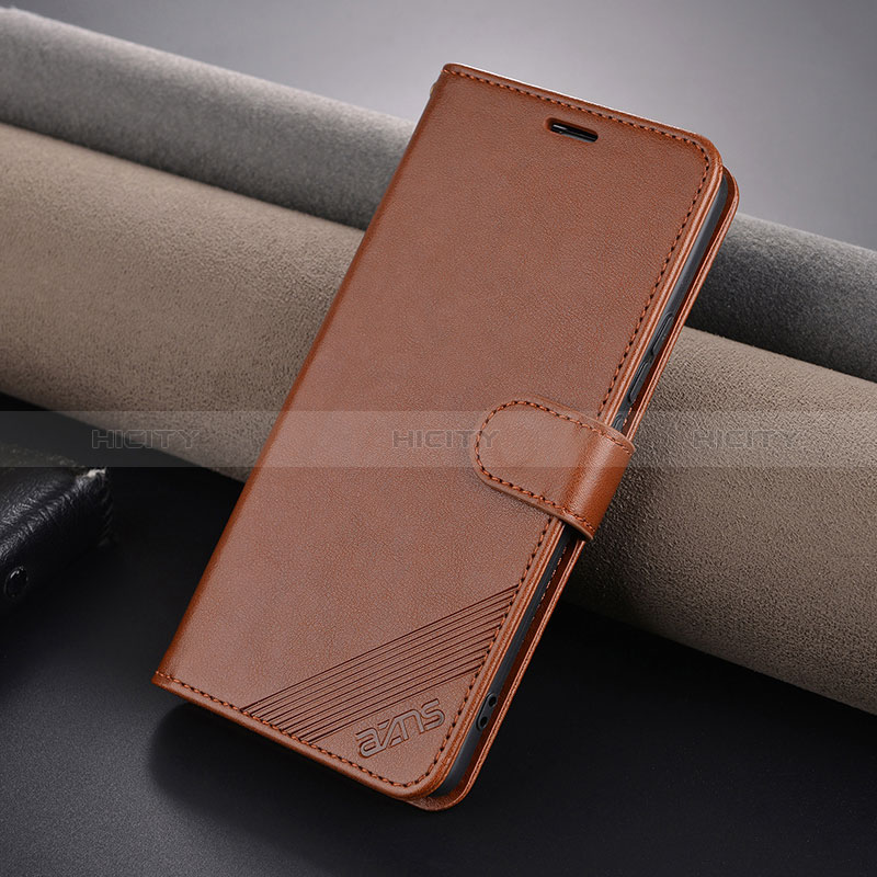 Handytasche Stand Schutzhülle Flip Leder Hülle YZ3 für Xiaomi Redmi Note 13 Pro+ Plus 5G Braun