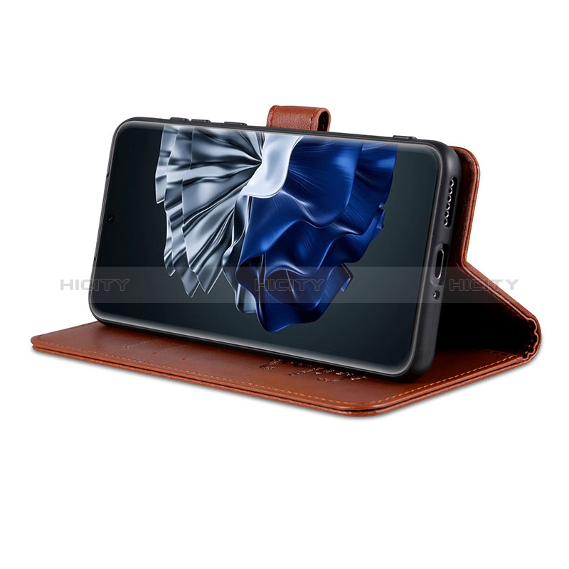 Handytasche Stand Schutzhülle Flip Leder Hülle YZ4 für Huawei P60