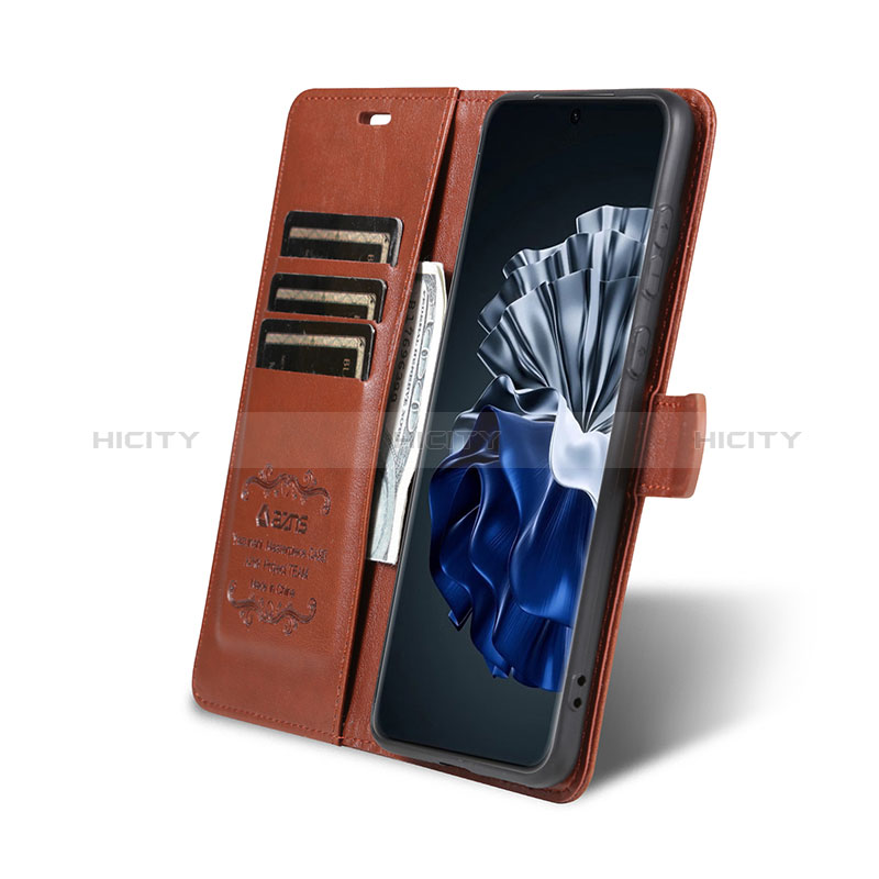 Handytasche Stand Schutzhülle Flip Leder Hülle YZ4 für Huawei P60