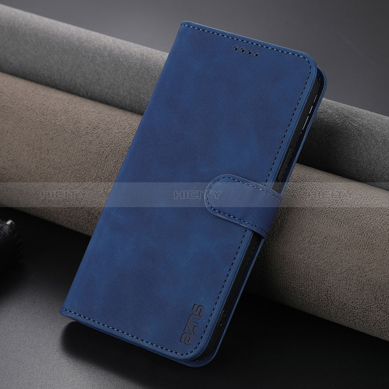 Handytasche Stand Schutzhülle Flip Leder Hülle YZ5 für Apple iPhone 14 Blau