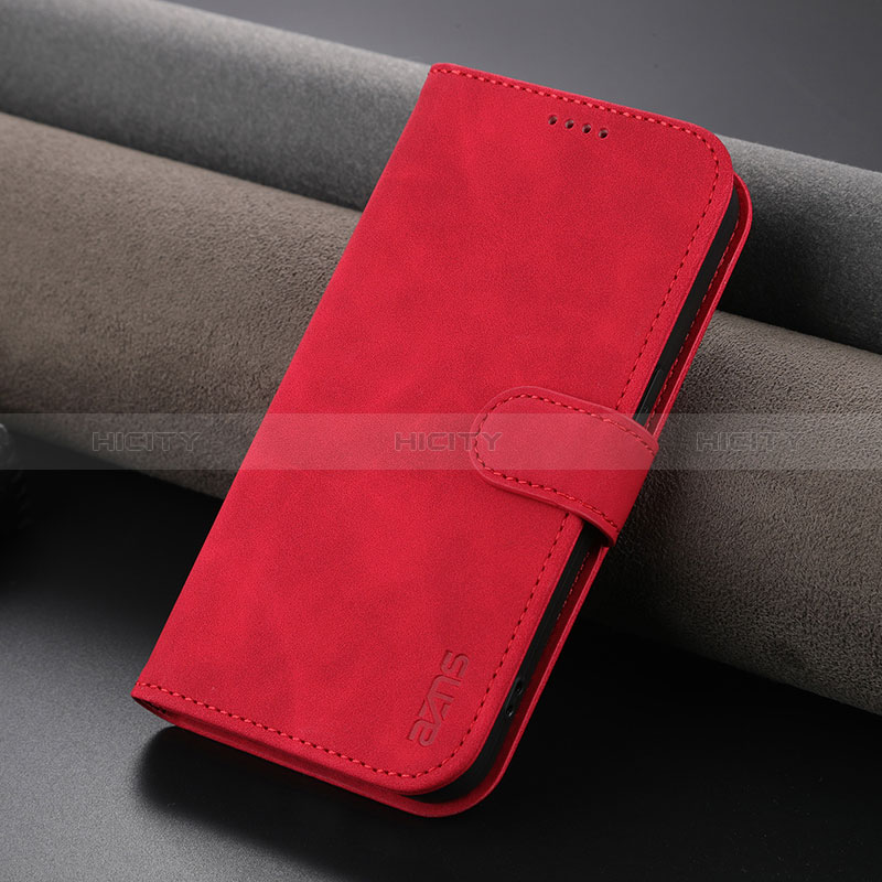 Handytasche Stand Schutzhülle Flip Leder Hülle YZ5 für Apple iPhone 14 Pro groß