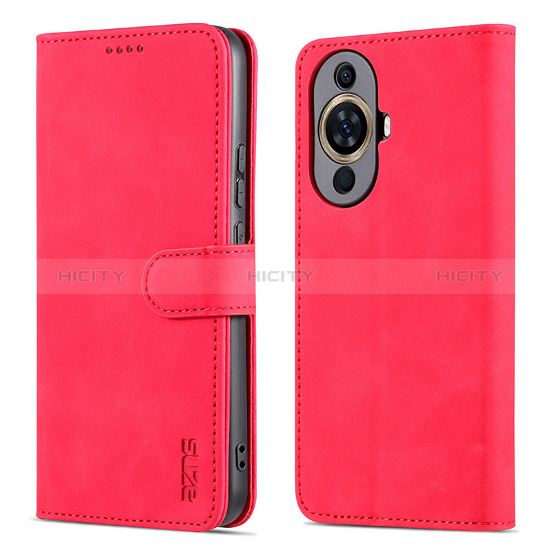 Handytasche Stand Schutzhülle Flip Leder Hülle YZ5 für Huawei Nova 11 Pink