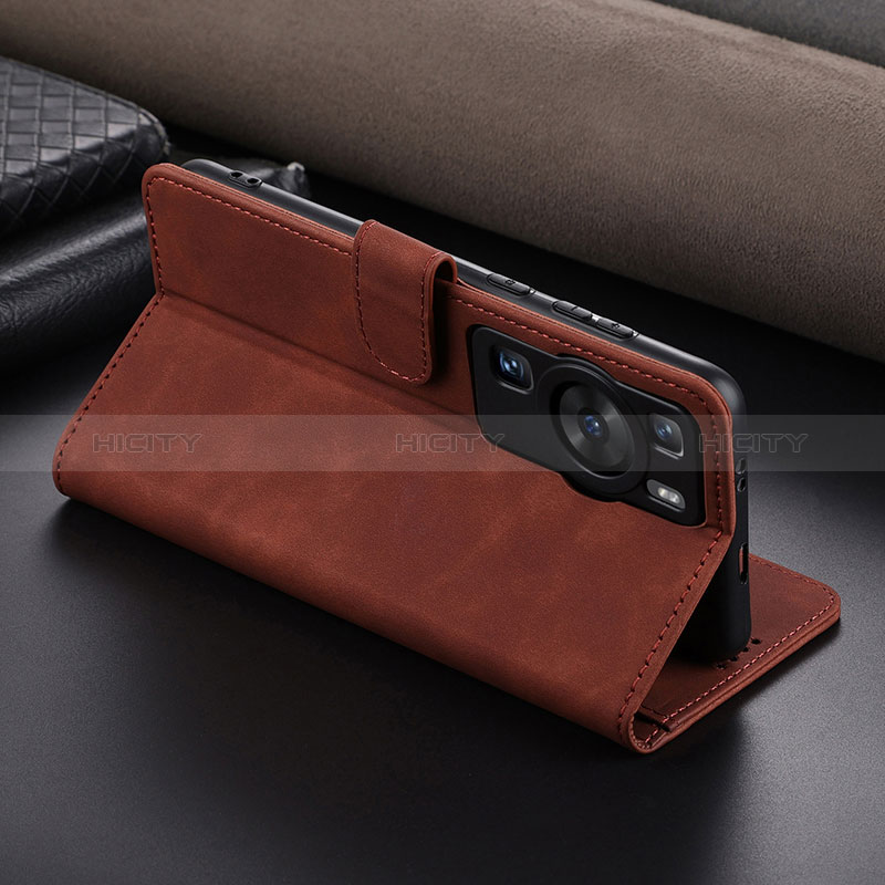 Handytasche Stand Schutzhülle Flip Leder Hülle YZ5 für Huawei P60