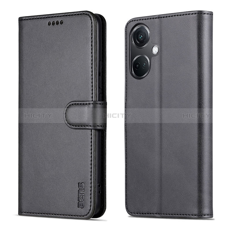 Handytasche Stand Schutzhülle Flip Leder Hülle YZ5 für OnePlus Nord CE 3 5G Schwarz