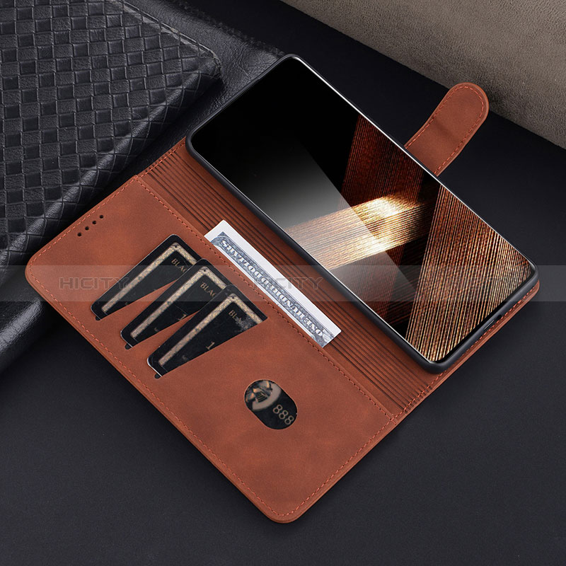 Handytasche Stand Schutzhülle Flip Leder Hülle YZ5 für Oppo A2 Pro 5G groß