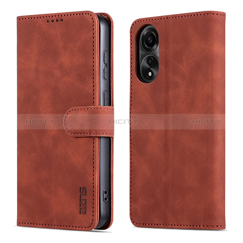 Handytasche Stand Schutzhülle Flip Leder Hülle YZ5 für Oppo A78 4G groß